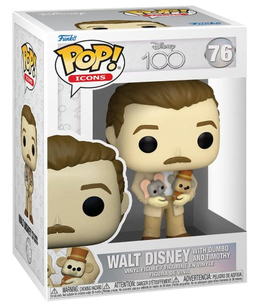 Funko - Walt Disney and Dumbo & Timothy Plush