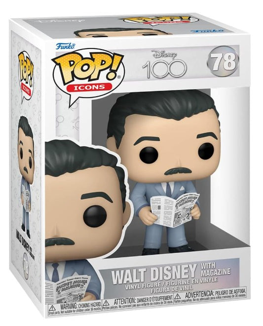Funko - Walt Disney with Magazine