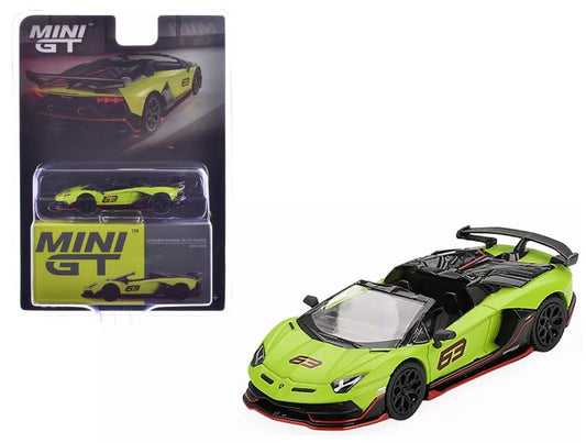 Mini GT - Lamborghini Aventador SVJ 63 Roadster