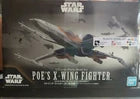 Bandai Star Wars: The Rise Of Skywalker 1/72 Poe's X-Wing Fighter Model Kit New